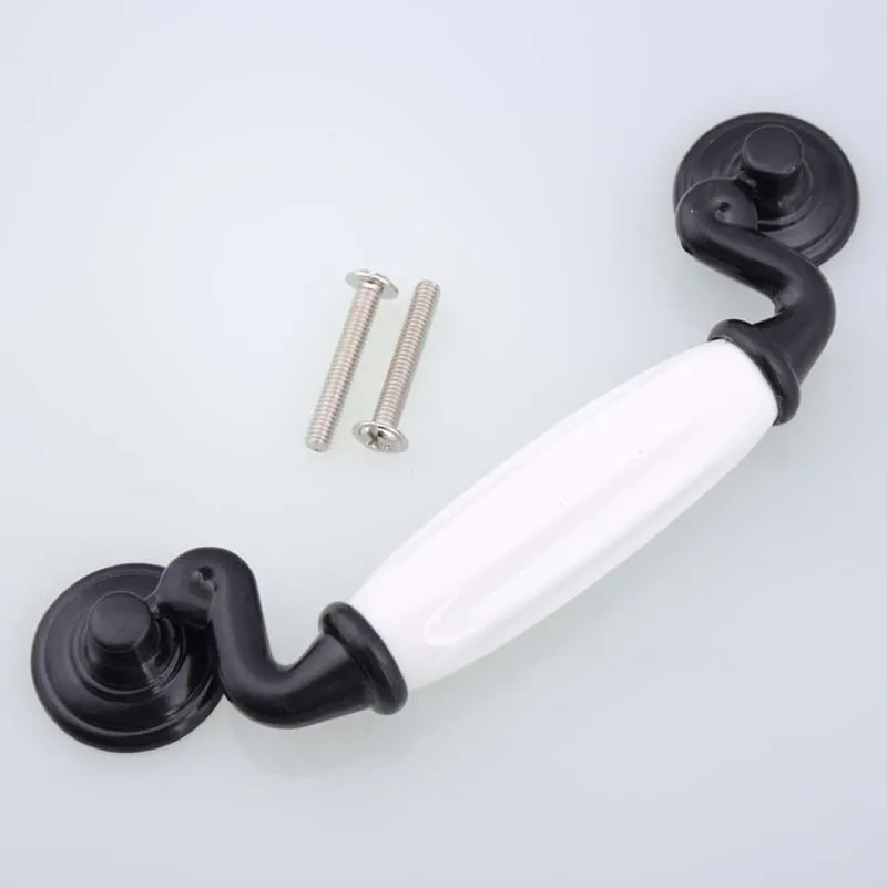 Ручки бронзовые керамические для ящиков и шкафов 4 5 мм 115 дюйма|dresser door handles|furniture