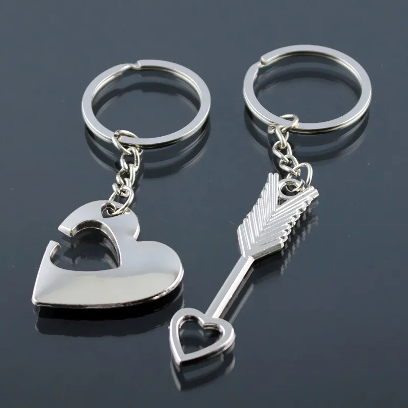 100 пар бесплатная доставка набор ключей из нержавеющей стали Захвати свое сердце