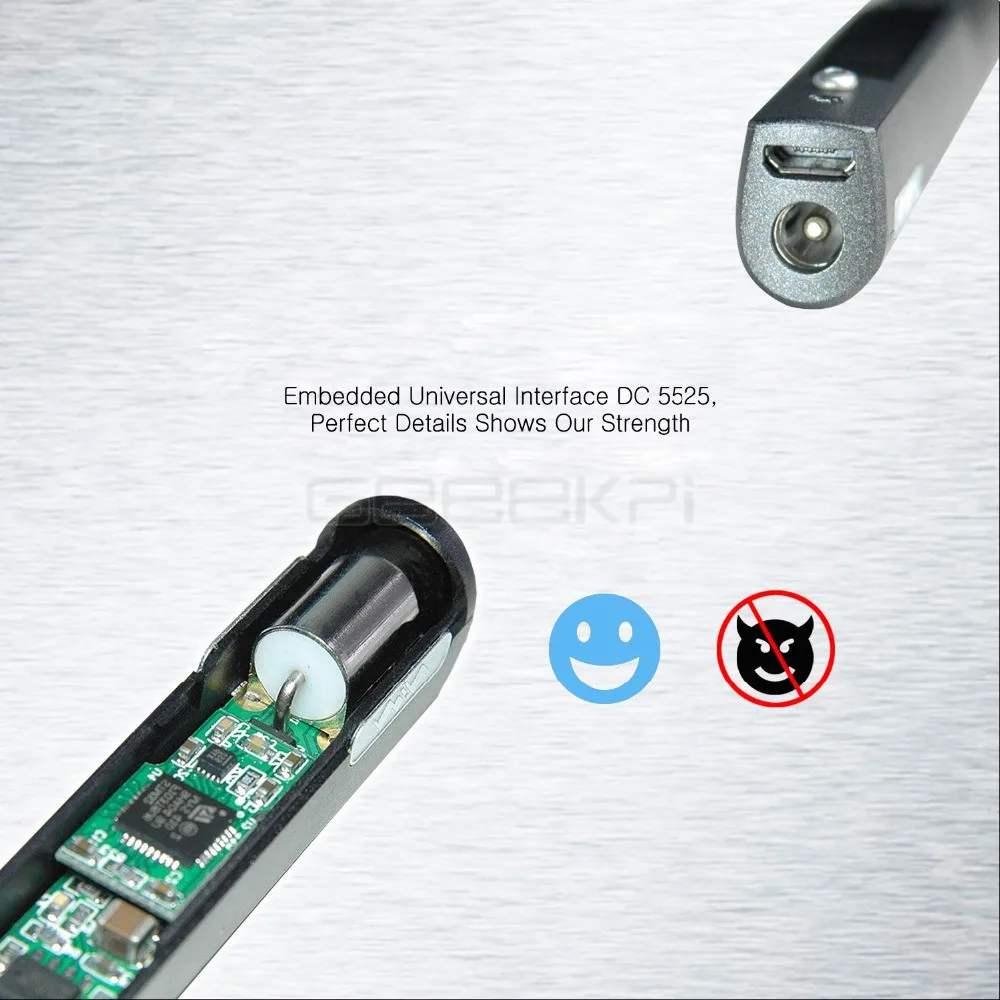 GeeekPi TS100 DC 12 В 19 в 24 в портативный мини умный электрический наконечник осциллограф паяльная станция