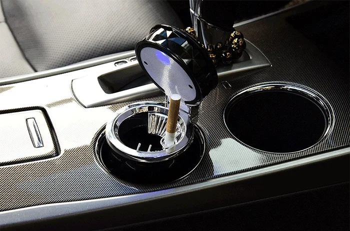 Rete автомобильная пепельница для хранения сигарет пластиковая Портативная