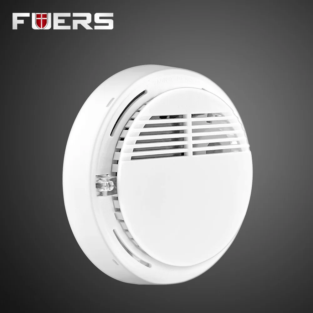 Оптовая продажа Беспроводной Автономный датчик задымления домашней