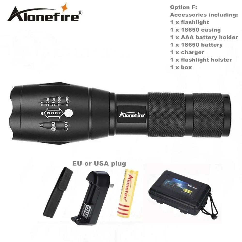 Hiking flashlight Мощный светодиодный светильник G700 Cree XML T6 U3, светодиодный алюминиевый водонепроницаемый фонарь для кемпинга, тактический светильник AAA 18650, перезаряжаемый аккумулятор - Испускаемый цвет: Hiking flashlight