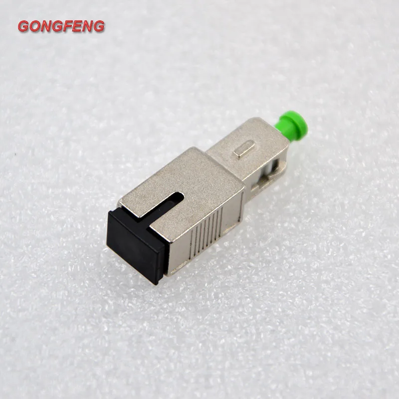 GONGFENG 10 шт. Новый волоконно оптический разъем SC/UPC гнездо SC/APC переходник