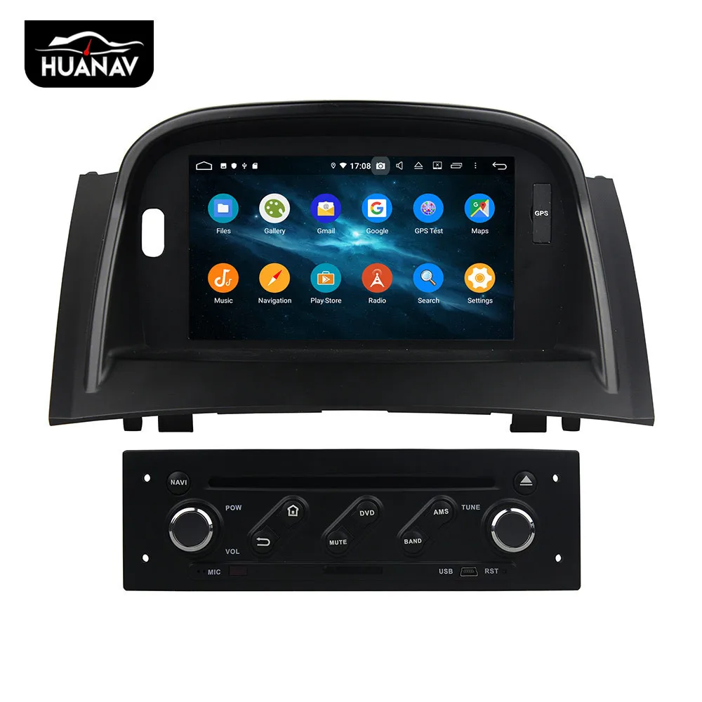 Автомобильный DVD плеер DSP с GPS навигацией для Renault Megane 2 Fluence 2002 2008 DIN радио