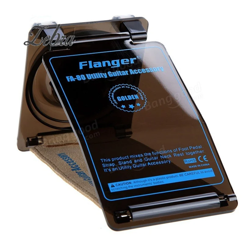 Flanger FA-80 Utility guitar accessory Foot Stool Strap Stand Neck Rest for Folk Guitar and Classical | Спорт и развлечения