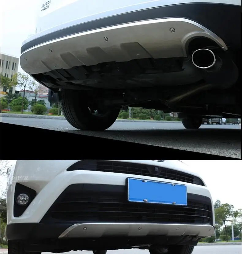Автомобильный бампер для TOYOTA RAV4 2016.2017.2018 высококачественная нержавеющая сталь