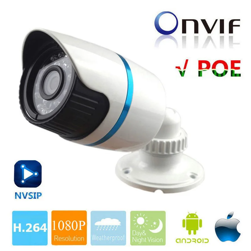 HI3516C ip камера POE 2MP Full HD 1080 P безопасность дома ONVIF CMOS ИК ночного видения H.264