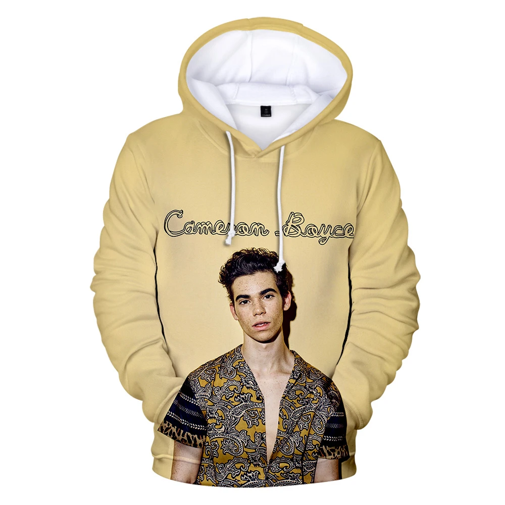 Cameron Boyce 2019 модные повседневные худи и свитшоты с 3D принтом для косплея длинными