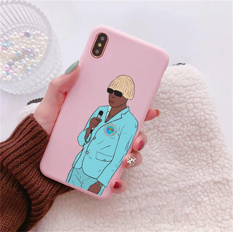 Tyler, The Creator- IGOR Colored soft silicone phone case for iphone 6 6s 6plus 7 7plus 8 8plus XR XS XSMAX 11 pro - Цвет: FHSR-21935