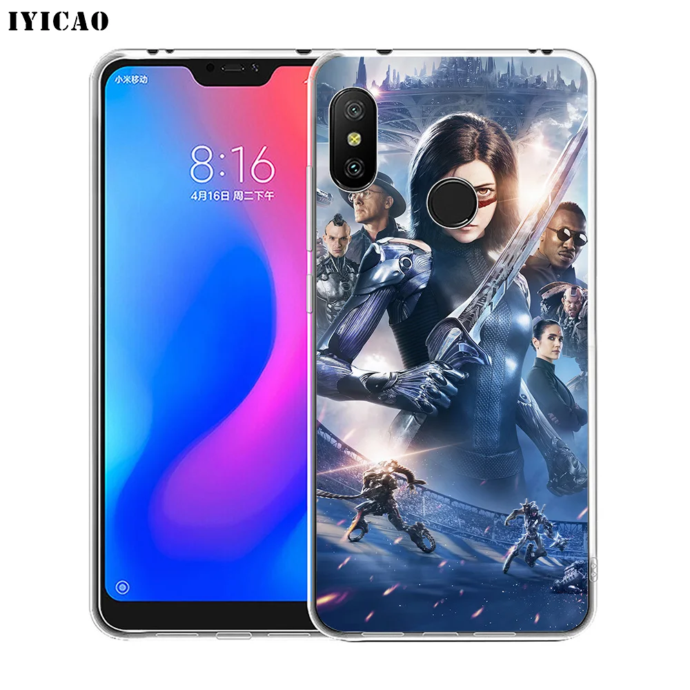 Мягкий силиконовый чехол для телефона IYICAO Alita Battle Angel Xiaomi Redmi 4A 5A 6A Note 7 6 5 Pro Plus 4X Prime |