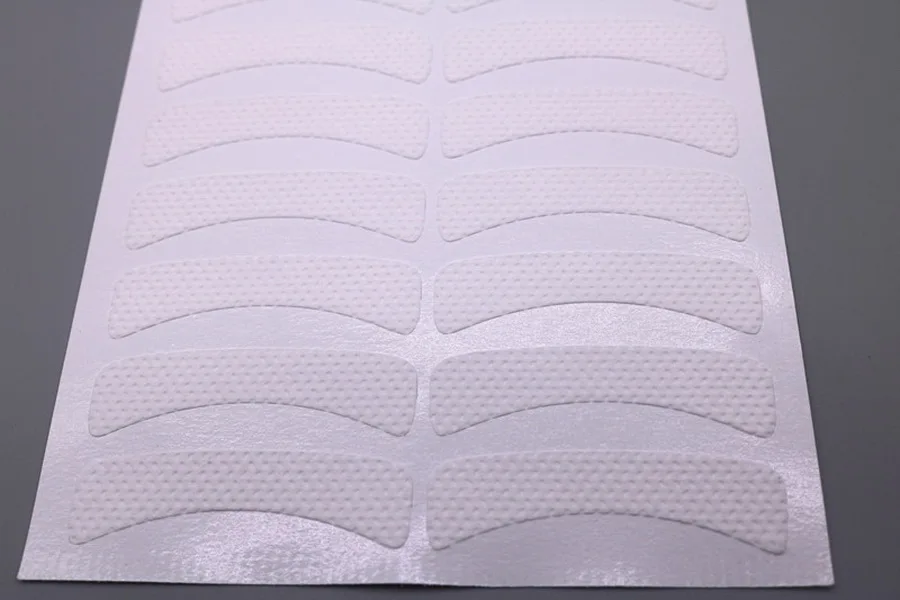 Белые тканевые подушечки для наращивания ресниц Вайт Ай, 100 шт. в пакете, 200 пакетов, доставленные DHL.