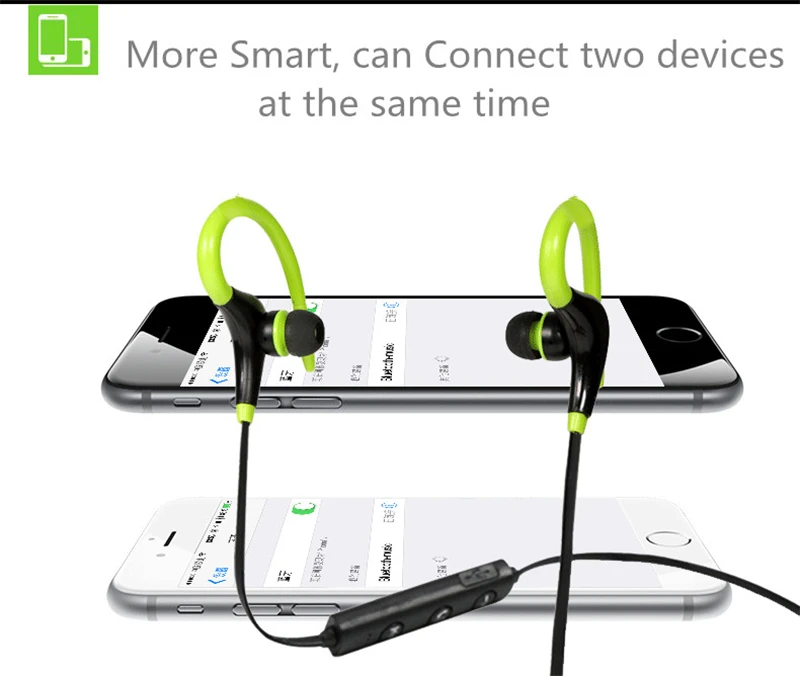 Спортивные Беспроводные Bluetooth наушники стерео гарнитура ушные крючки BT 01 Hi Fi