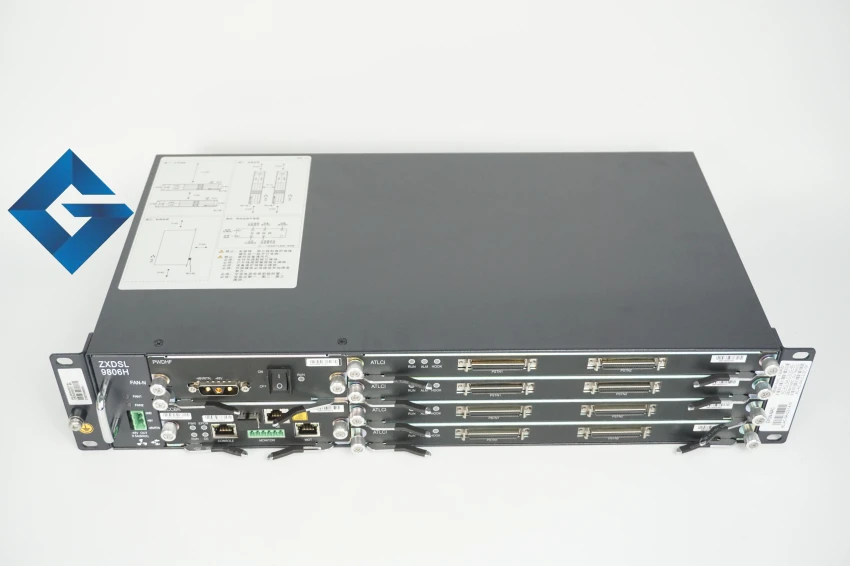 Оригинальный ZTE ZXDSL 9806H рамка машины DSLAM ADSL доступ переключатель мультимедийный