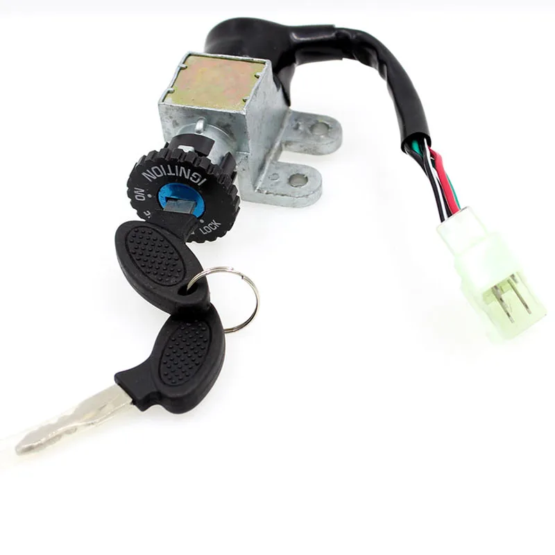 Выключатель зажигания ключ замка газовая Крышка для скутера B08 B09 Roketa Cayman