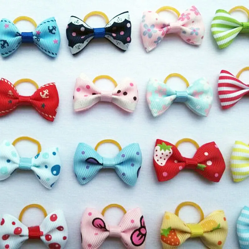 100 шт./лот аксессуары для домашних животных милые заколки ручной работы маленьких