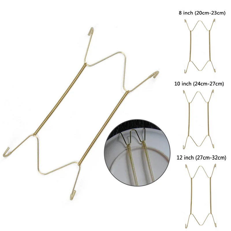 Новый креативный настенный крючок 12 дюймов вешалка для тарелок держатель