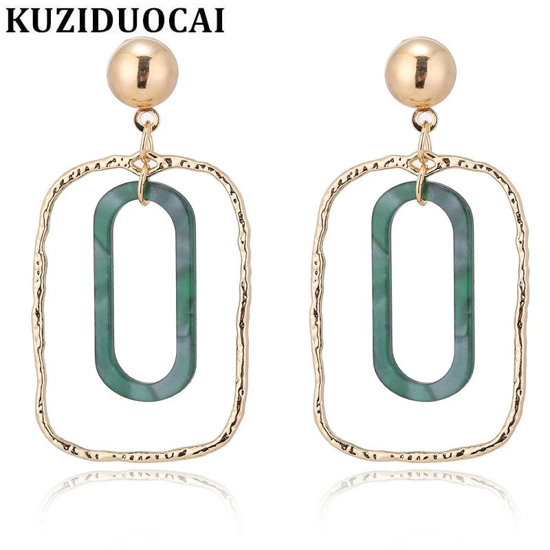 Pattern Stud Earrings For Women Gift E-1154