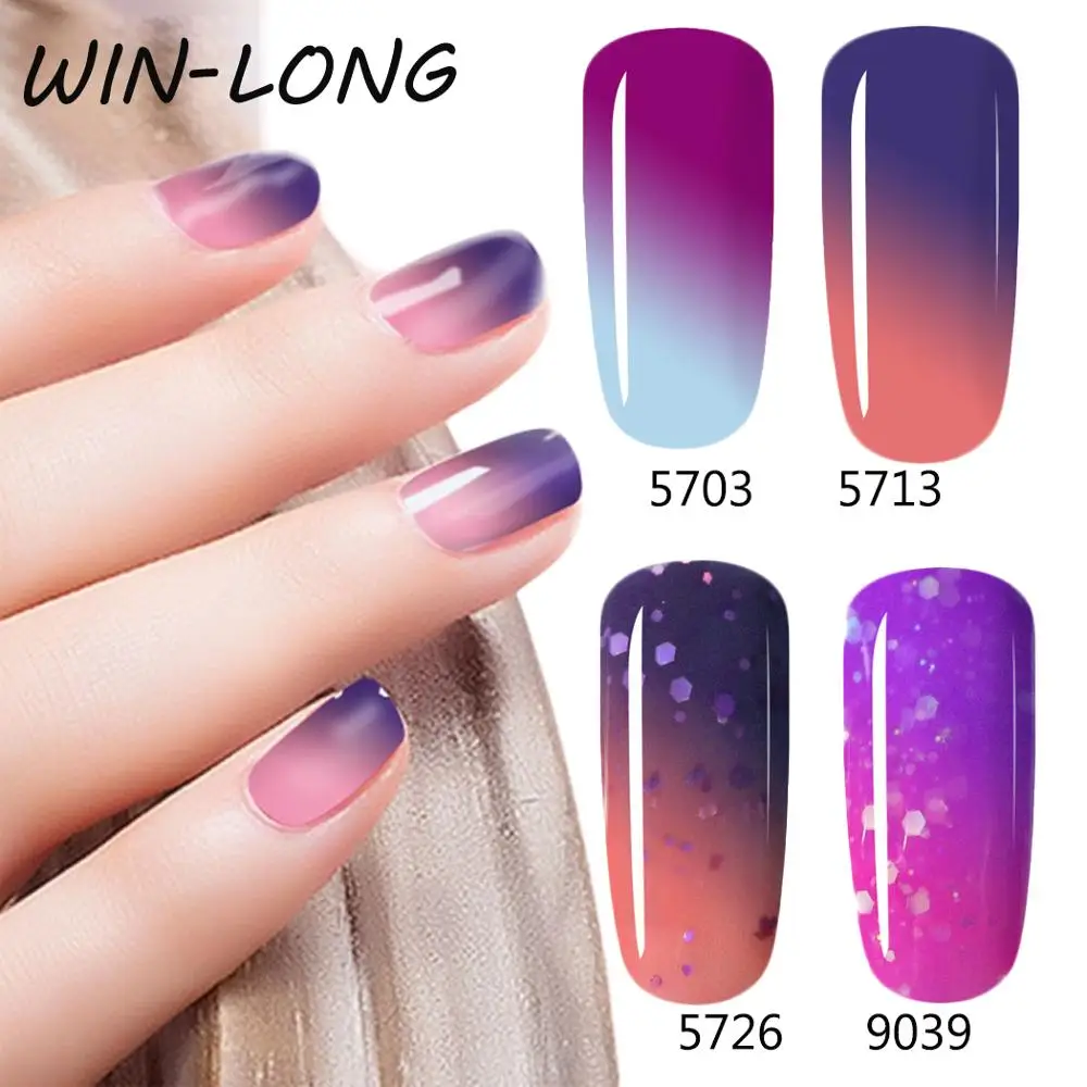 Бесплатная доставка лак гель для ногтей набор 5 шт. зеленое настроение