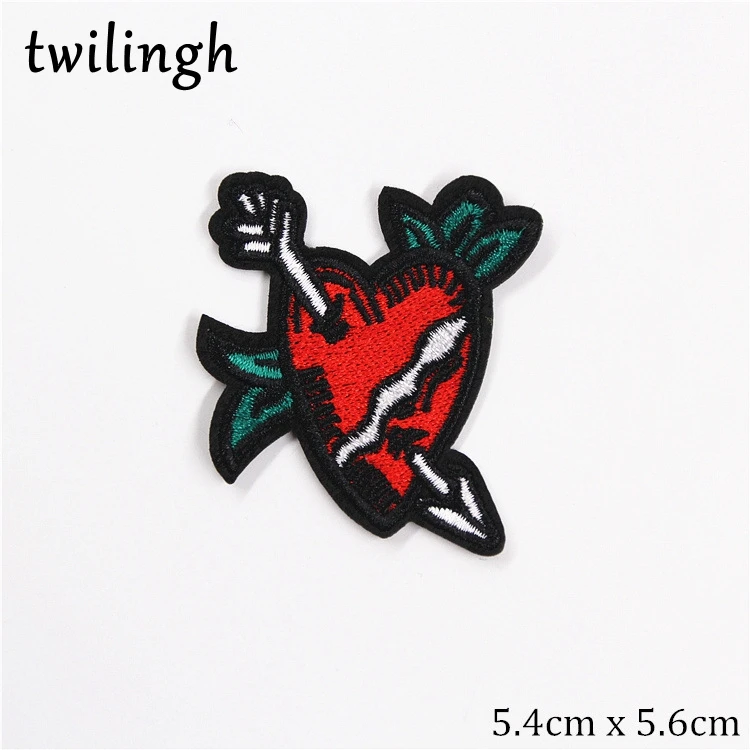 Twilingh 1 шт. музыкальный инструмент рок н ролл утюжок на вышитой одежде нашивки для
