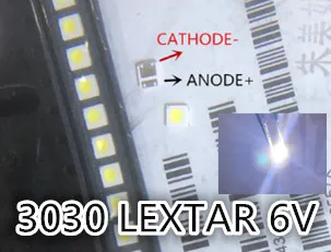 1000 шт. для LEXTAR светодиодный фонарь высокой мощности Светодиодный PCT 3030 SMD