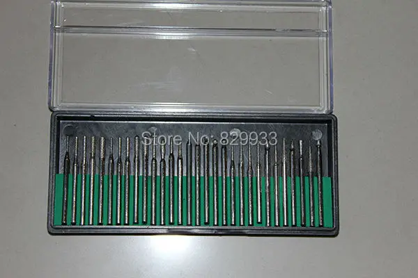 Набор сверл с алмазным креплением диаметр 3 мм (0 12 дюйма) 30 шт. | Красота и здоровье