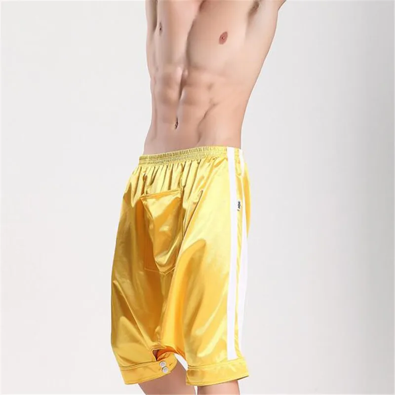 Летние популярные повседневные свободные мужские шорты укороченные шаровары