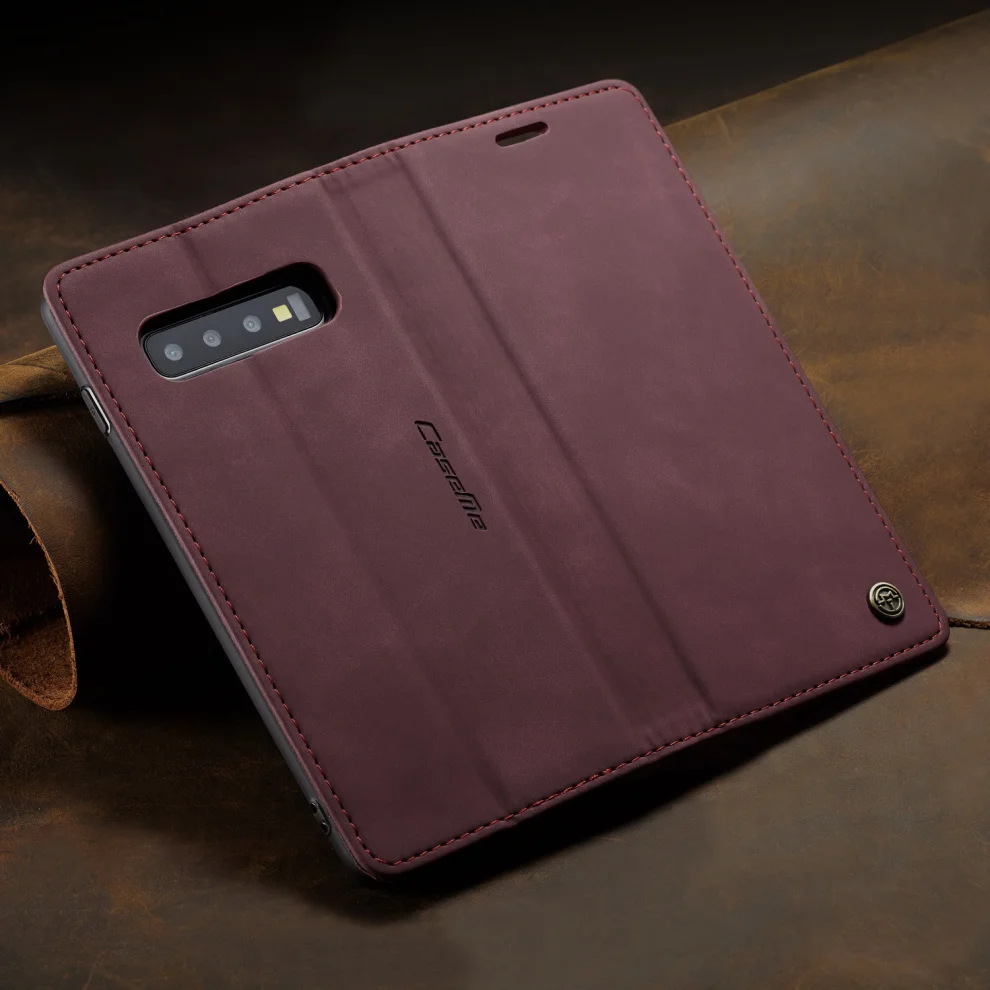 Винтажный кожаный чехол для samsung Galaxy S10, S9, S8 Plus, S7 Edge, S10E, роскошный магнит, авто флип, чехол-бумажник, чехол для samsung S10, 5G