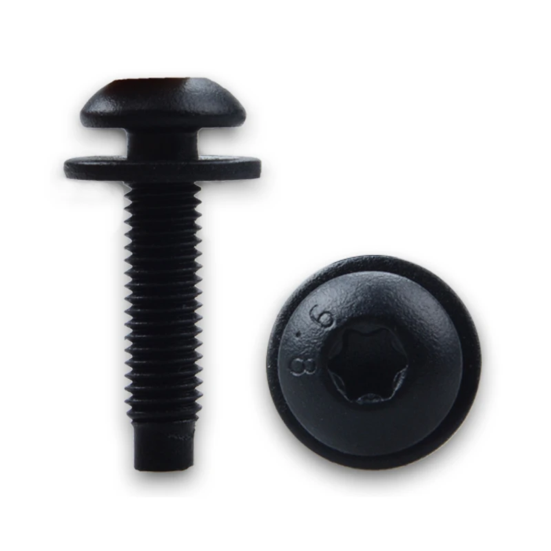 4 шт./компл. 07-16 Jeep Wrangler JK/TJ YJ Замена M8 Torx винты болты для Столбы лобовое стекло рамка Жесткий Полный двери трубчатый каркас