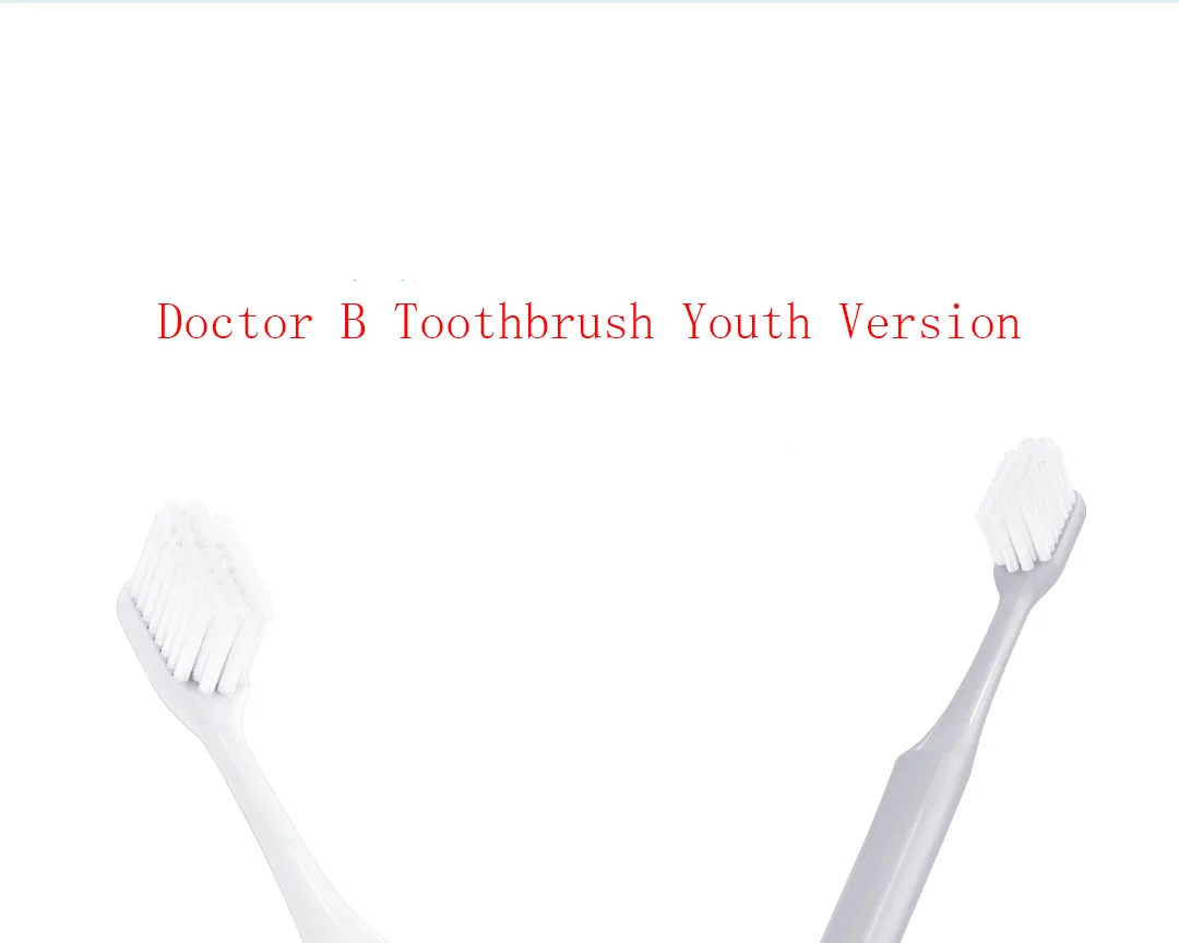 Оригинальная зубная щетка Xiaomi Youpin Doctor B, Молодежная версия, лучшая зубная щетка, Мягкая зубная щетка, уход за деснами, ежедневная Чистка