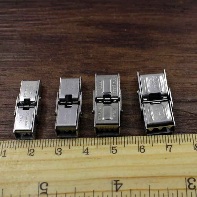 Плоские застежки из нержавеющей стали для ювелирных изделий соединители