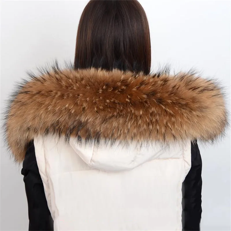 Меховой воротник бесплатная доставка 100% натуральная куртка меховой Женское