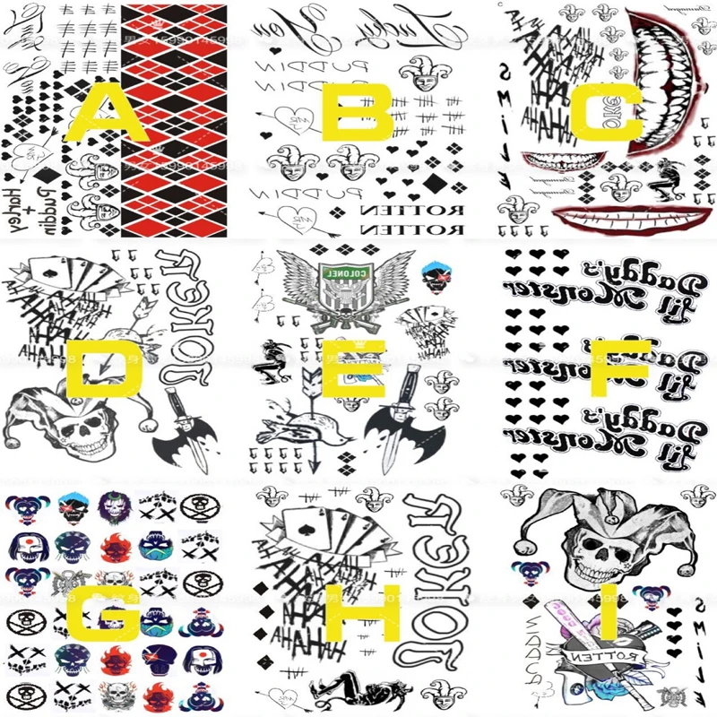 10 видов стилей отряд самоубийц Харли Квинн Косплэй маленький уродливый