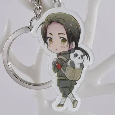 Анимационная ось Power Hetalia world брелок для ключей всех стран подвеска Portachiavi|Брелоки|