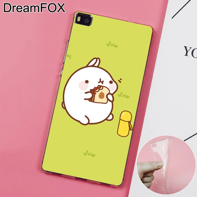 Dreamfox k070 рисования каваи Мягкие TPU силиконовый чехол для Huawei P8 p9 P10 lite плюс 2017 Honor 8
