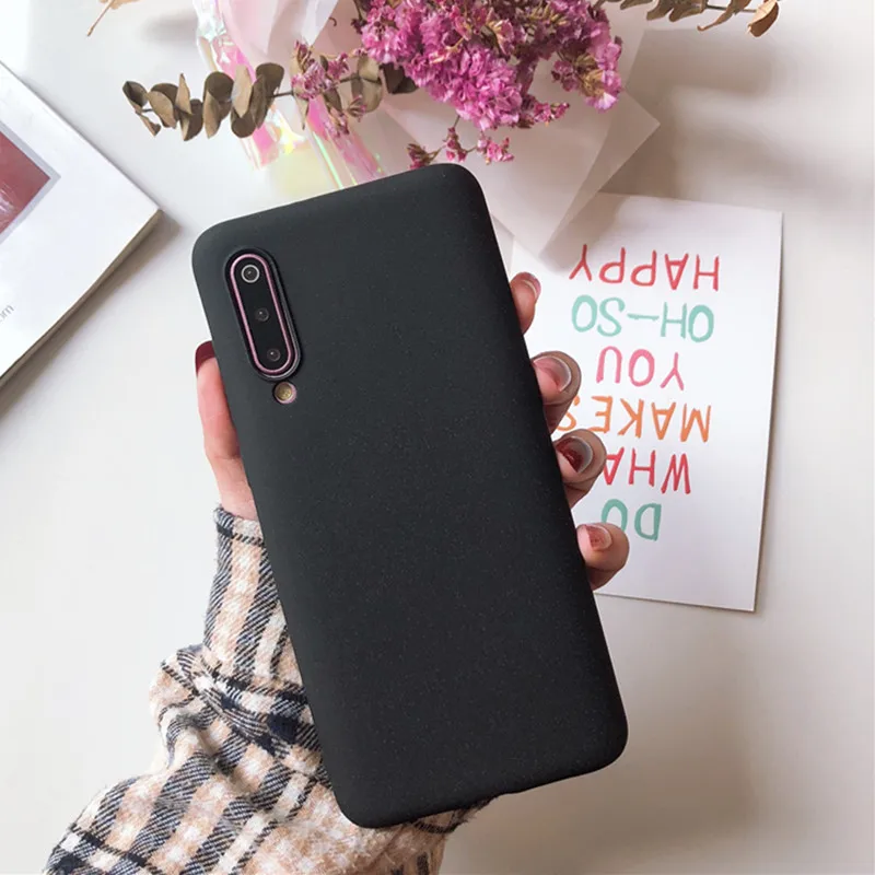 Матовый однотонный фиолетовый чехол для телефона Xiaomi Redmi Note Mi 4A 4X5 5A 6 6A 7 8 8SE 9 9SE Lite Pro из мягкого ТПУ