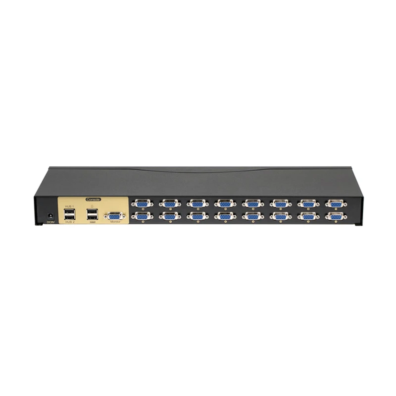 Charmvision UK1601R 16 портов USB KVM коммутатор с автоматическим сканированием 4 USB 2,0 VGA HDDB переключатель дистанционного управления с KVM кабелем 16 шт