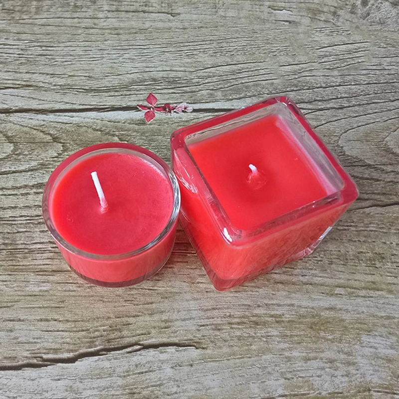 Красный 5 г DIY Изготовление воска для свечи краски для 2 кг соевого масла цвет свечи изготовление пигментов по пресс-формы для изготовления Ароматических Свечей - Цвет: Красный