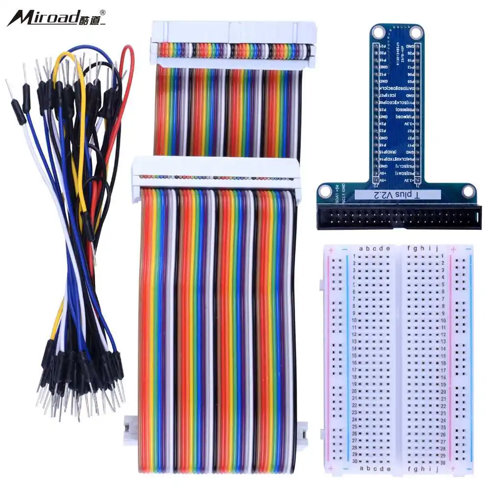 Miroad RPI GPIO Breakout комплект расширительный для Raspberry Pi т типа платы расширения + 400