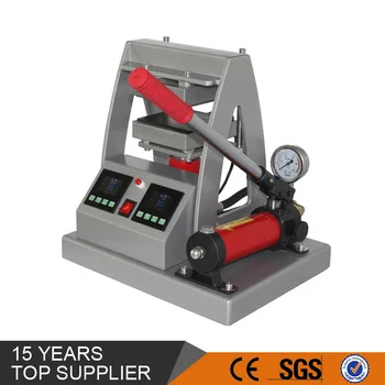 12x12 см(5x5 дюймов) MP170-2 канифоль термопресс машина 10, 000PSI давление 10 тонн ручной гидравлический ЖК-контроль Samll канифоль пресс термомашина