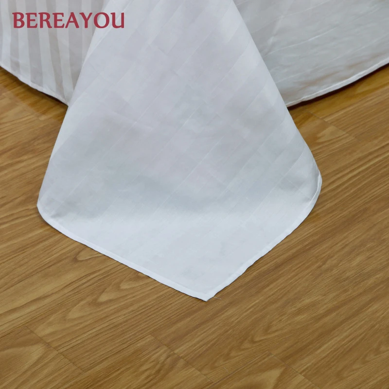 Модные хлопковые простыни для безбортовой кровати белые синие красные на