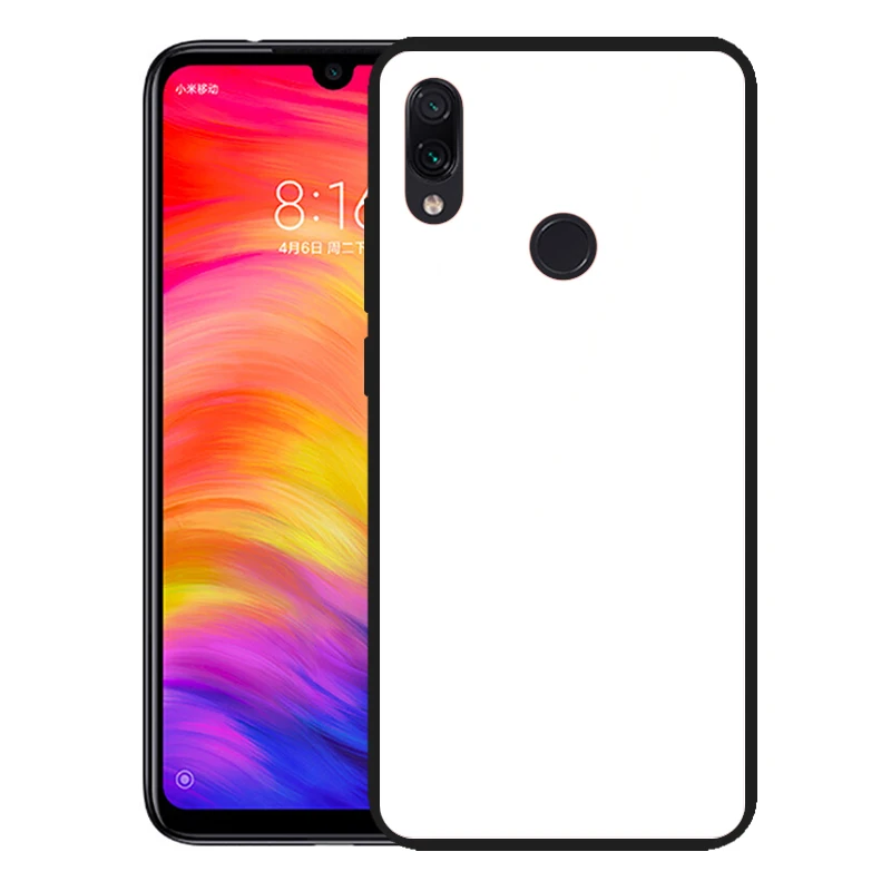 White Градиентный чехол из закаленного стекла на красном mi Note 7 для Xiaomi mi 8 A2 Lite 9 Poco Phone F1 Red mi 5 Plus 6A Note 5 6 Pro 4 Xio mi Shell - Цвет: White