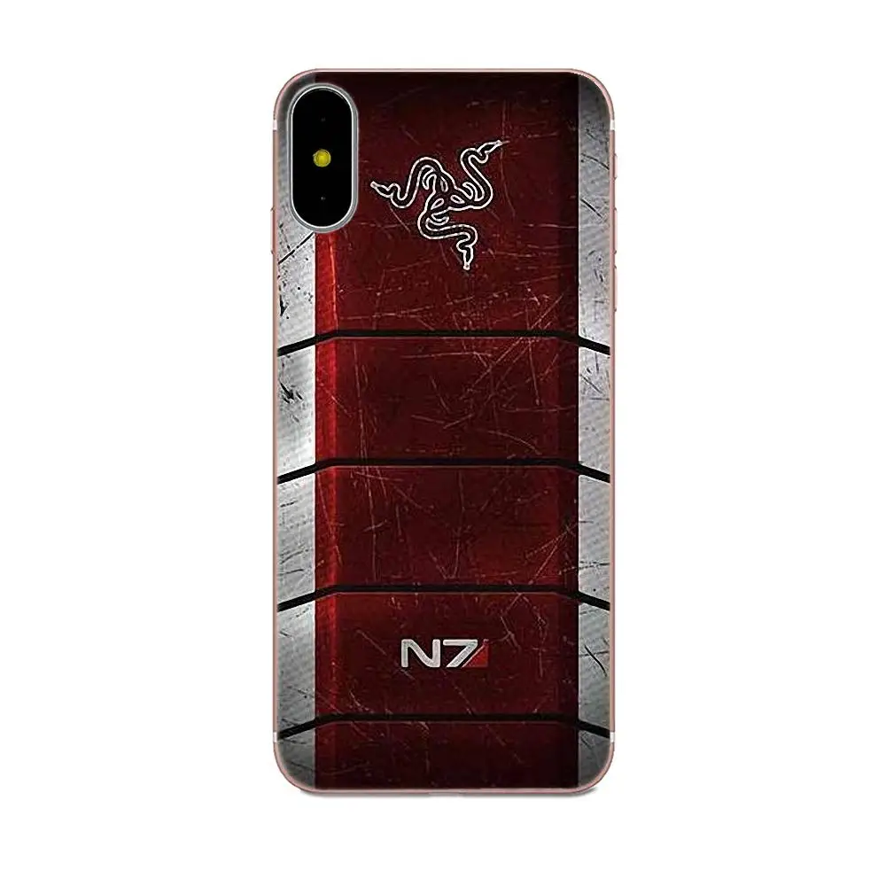 Mass Effect N7 высококачественный чехол для телефона Xiaomi Redmi Note 2 3 3S 4 4A 4X 5 5A 6 6A Pro