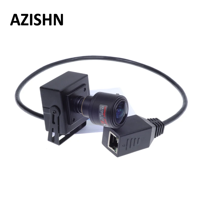 Мини камера AZISHN POE кабель ONVIF 2.0мп 1080 P IP H.264 Секьюрити P2P 2 8 12 мм ручной зум объектив