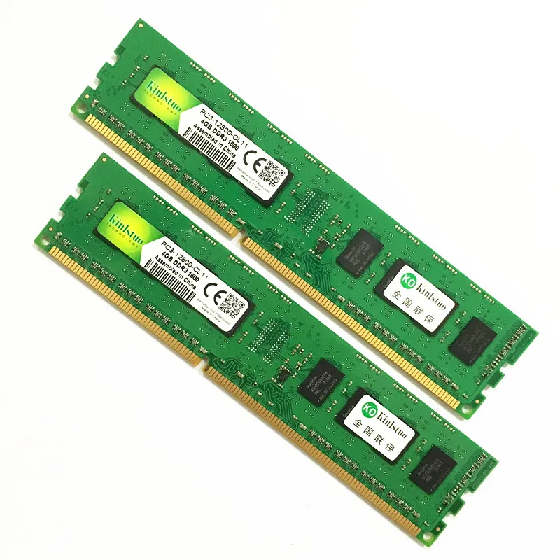 Kinlstuo Новый Запечатанный DDR3 4 Гб 1333 МГц/1600 МГц ПК 10600/12800 полностью совместимый для