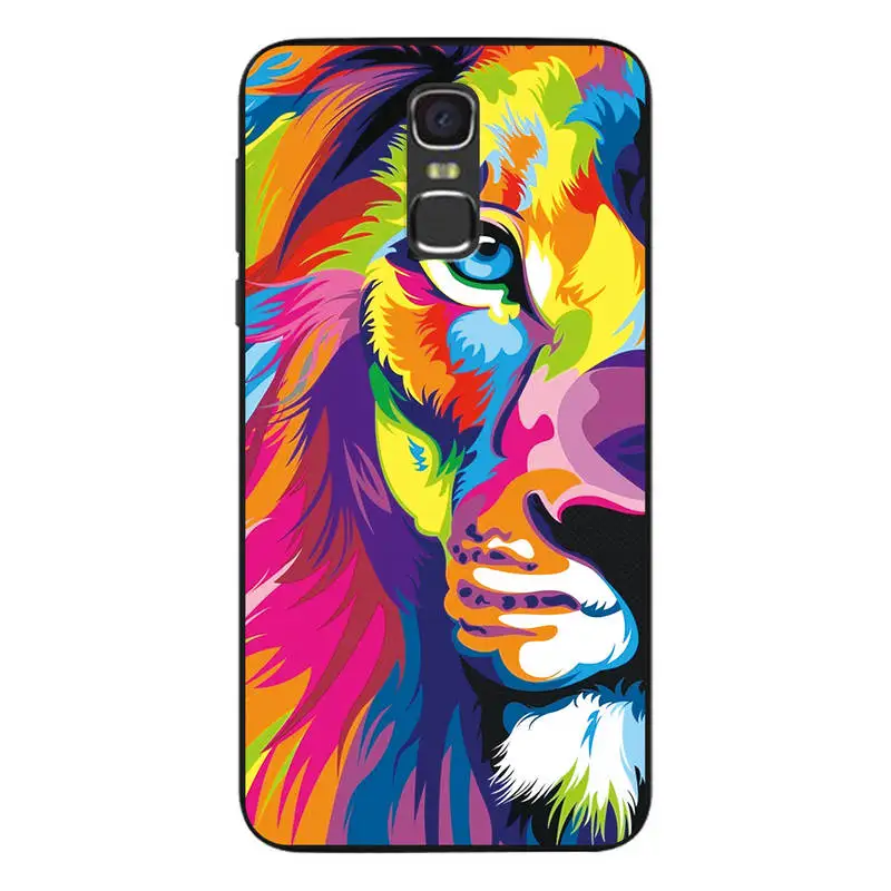 Для BQ BQS-5520 Mercury Case 5.5 &quotмобильный телефон задняя крышка сумка кошмарный животных