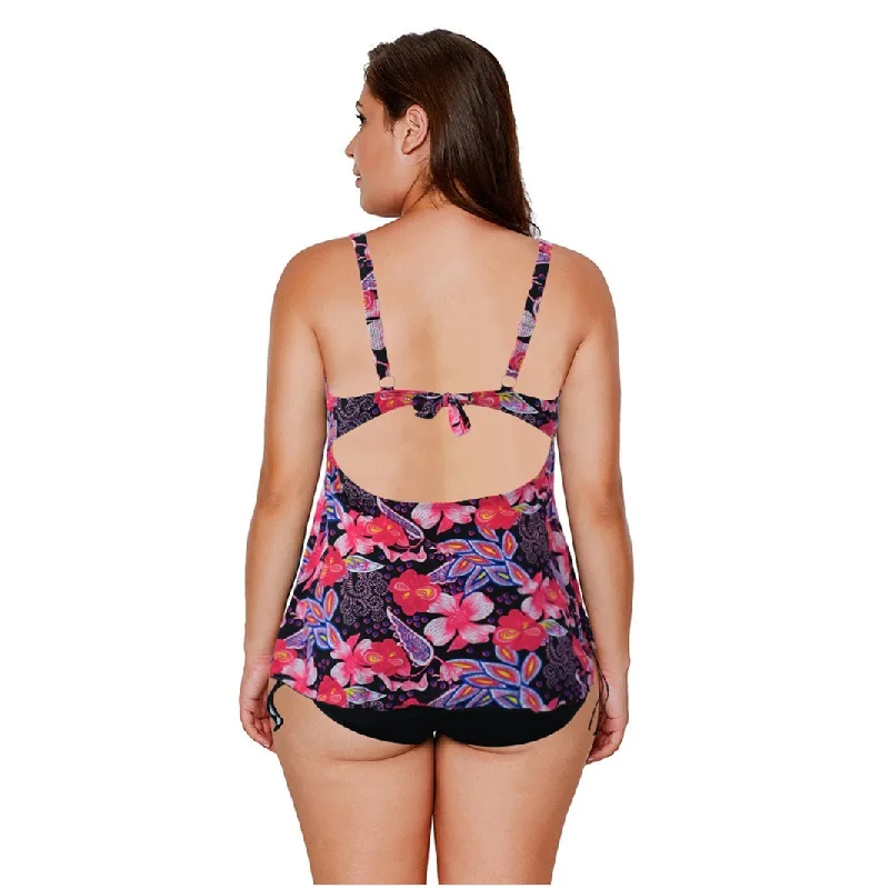 Женский слитный купальник большого размера пикантный Модный облегающий