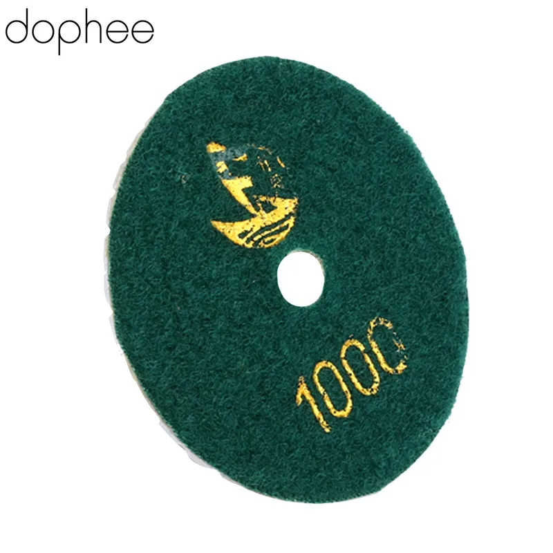 Dophee 1 шт. Grits #1000 80 мм/3 дюйма Профессиональные Алмазные полировальные диски для