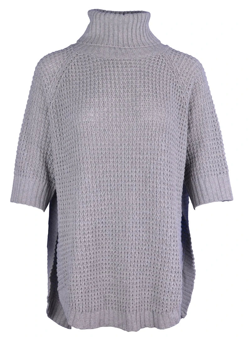 Осенне-зимние пуловеры 2019 вязаный женский свитер элегантные большие длинные