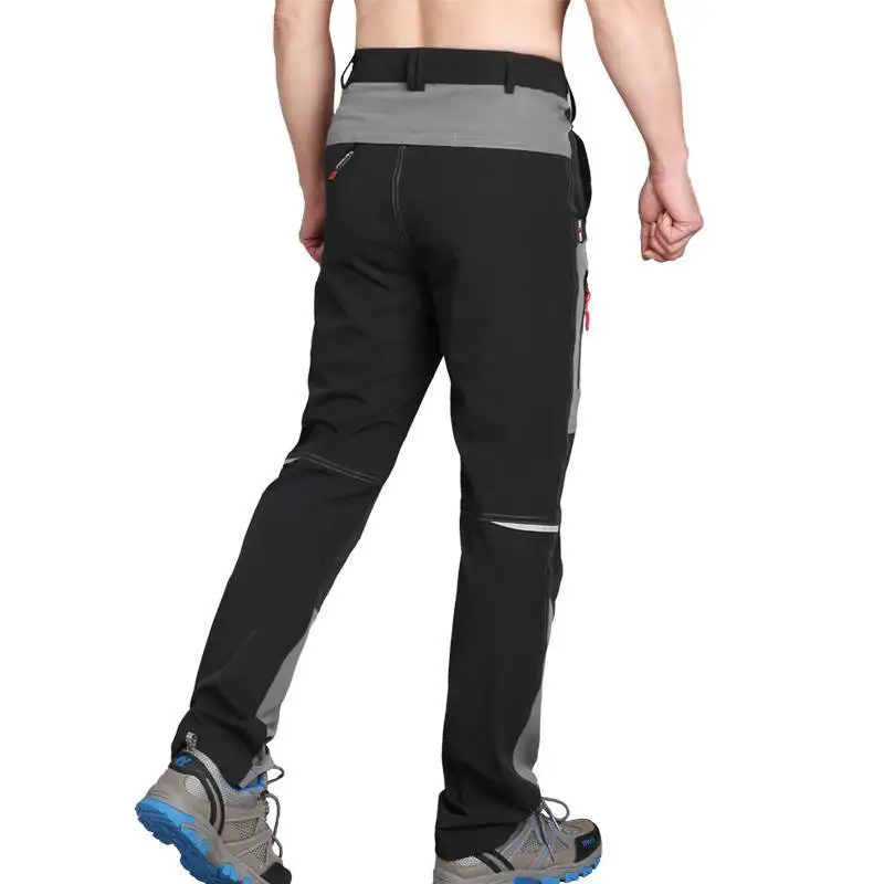 

2019 Summer Men Quick dry Outdoor Waterproof Windproof Hiking Pants Stretch Breathable Outdoor Sports Quick-drying Fishing Pants