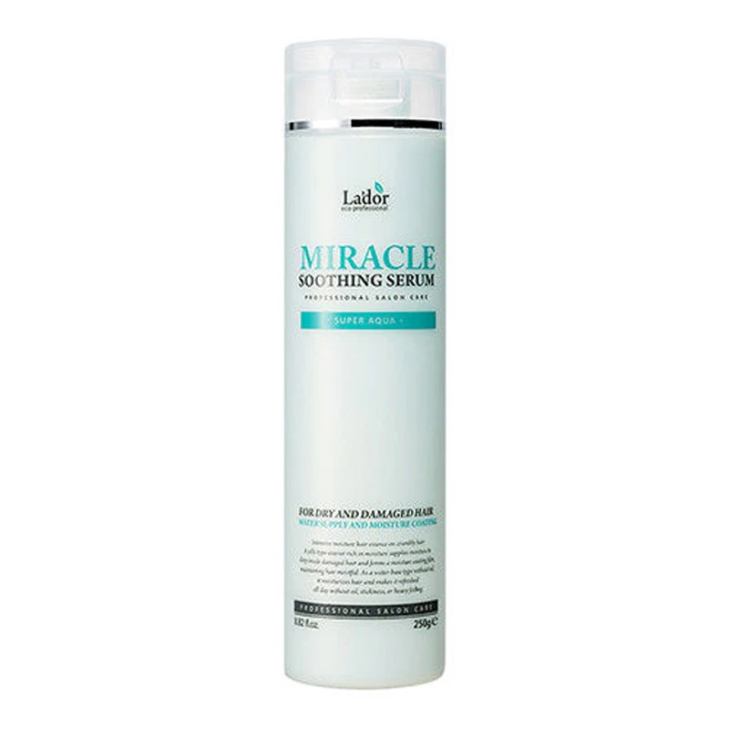 LADOR Miracle Успокаивающая сыворотка 250 г восстановление повреждений восстановление мягких волос увлажнение всех типов волос кератин Уход за волосами и кожей головы
